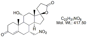 Eplerenone 11-Alpha-Hydroxy Nitroethyl Impurity